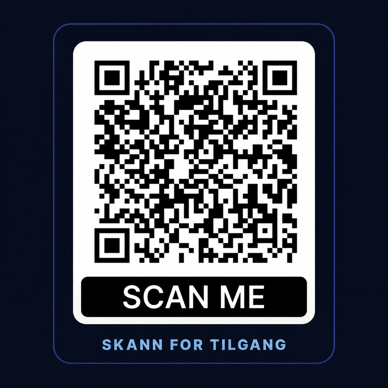 QR-kode for tilgang til The Predictive Sales Coach (PSC)v6-appen