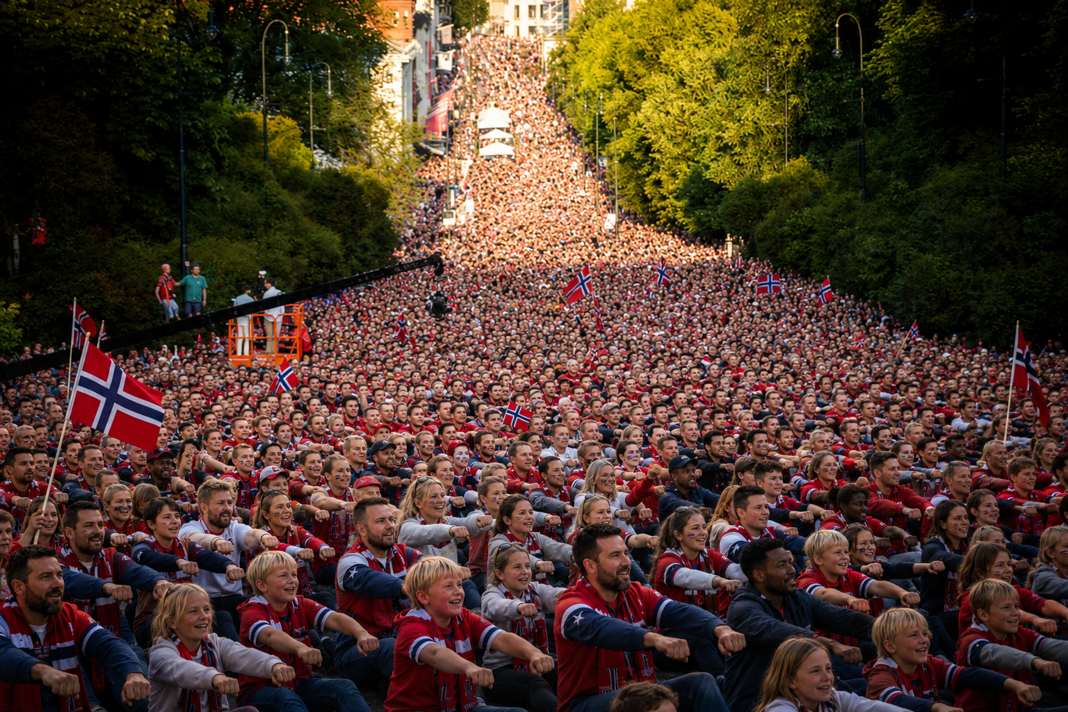 Vi rodde sammen