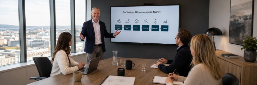 Strategisk AI-implementering – prosjektoppgave og implementeringscase
