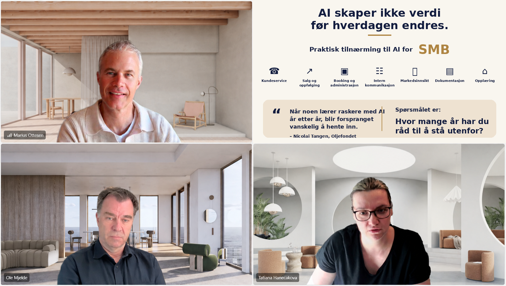 AI skaper ikke verdi før hverdagen endres